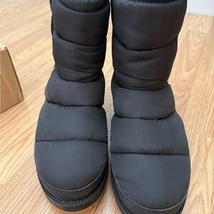 UGG Black Puffer Winter Boots